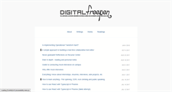 Desktop Screenshot of digitalfreepen.com